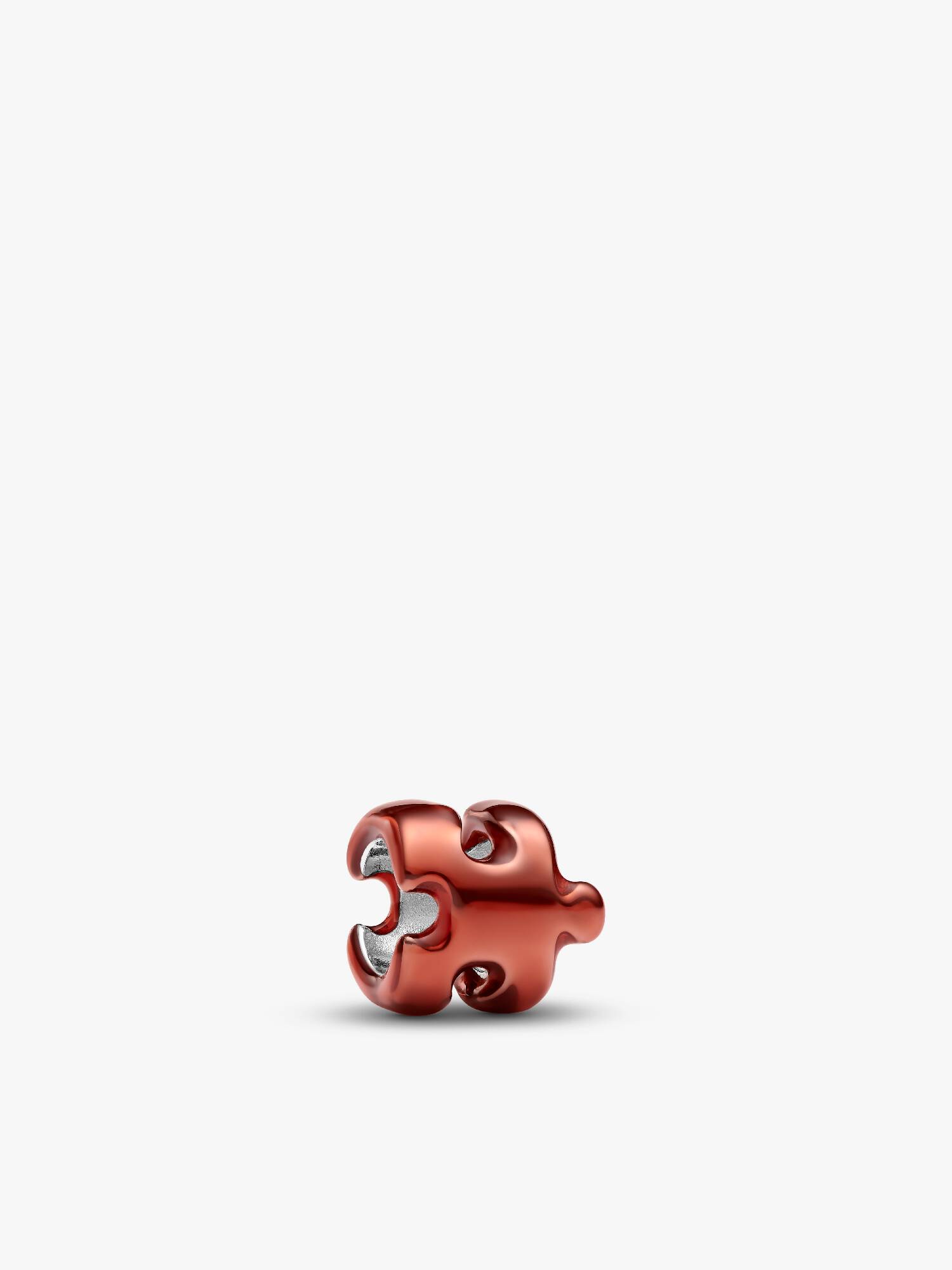 Orange pusselbitsformad miniberlock