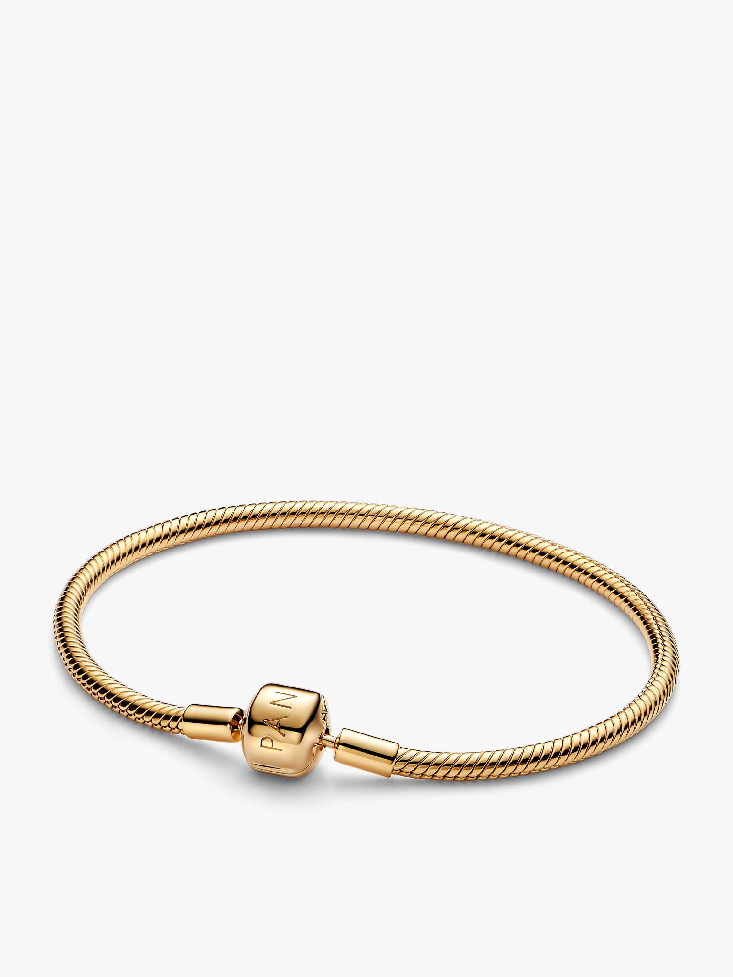 Ormkedjearmband med cylinderformat lås