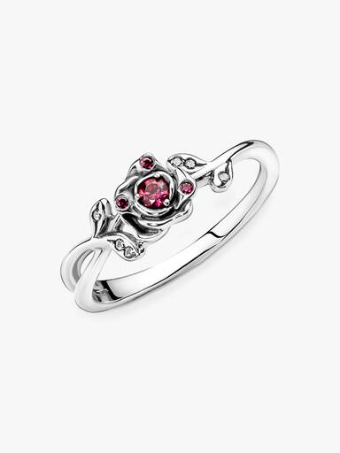 Disneyprinsessan Belle Skönheten och Odjuret Rosen Ring