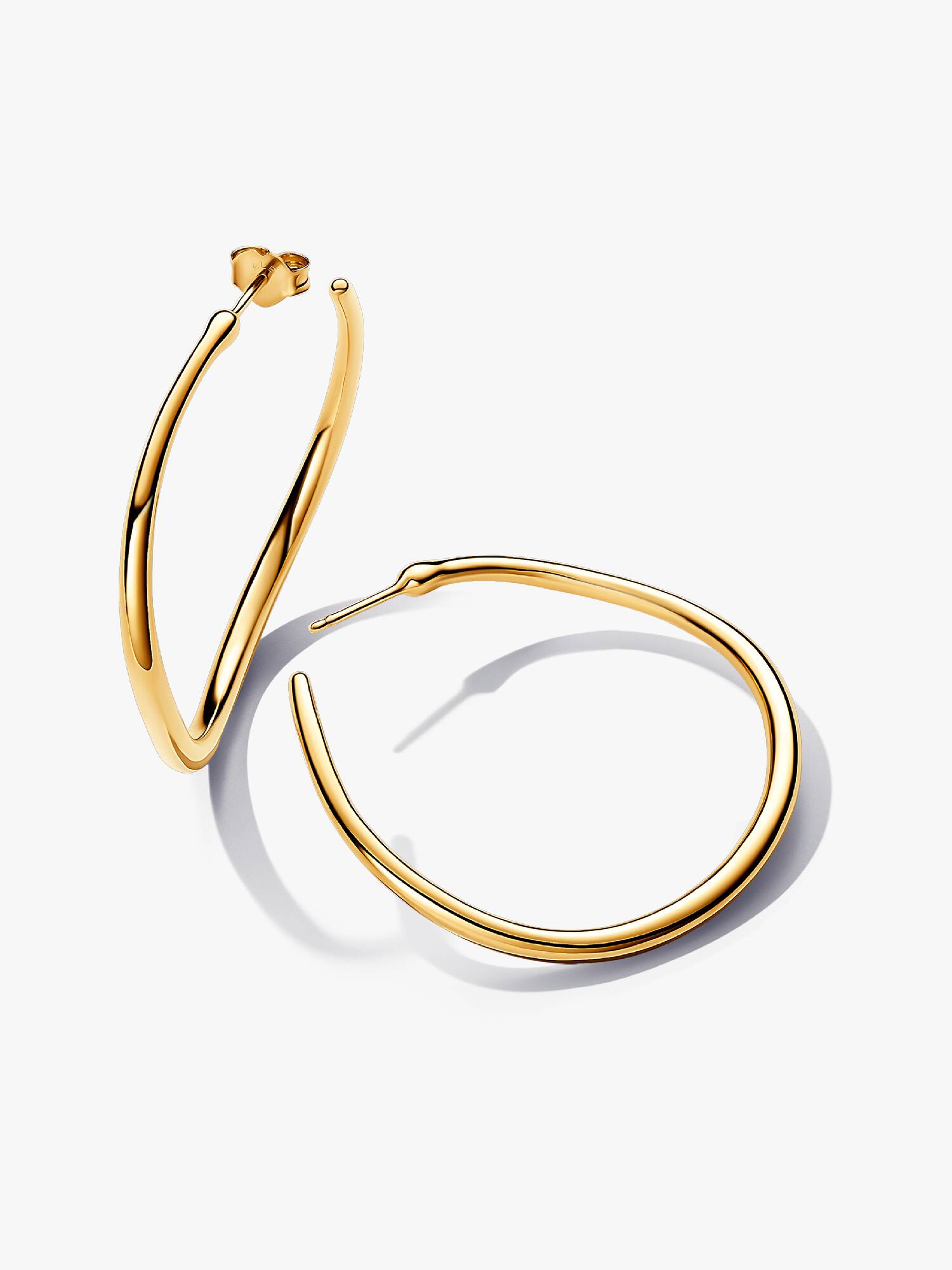 Organiskt formade 42 mm öppna hoops