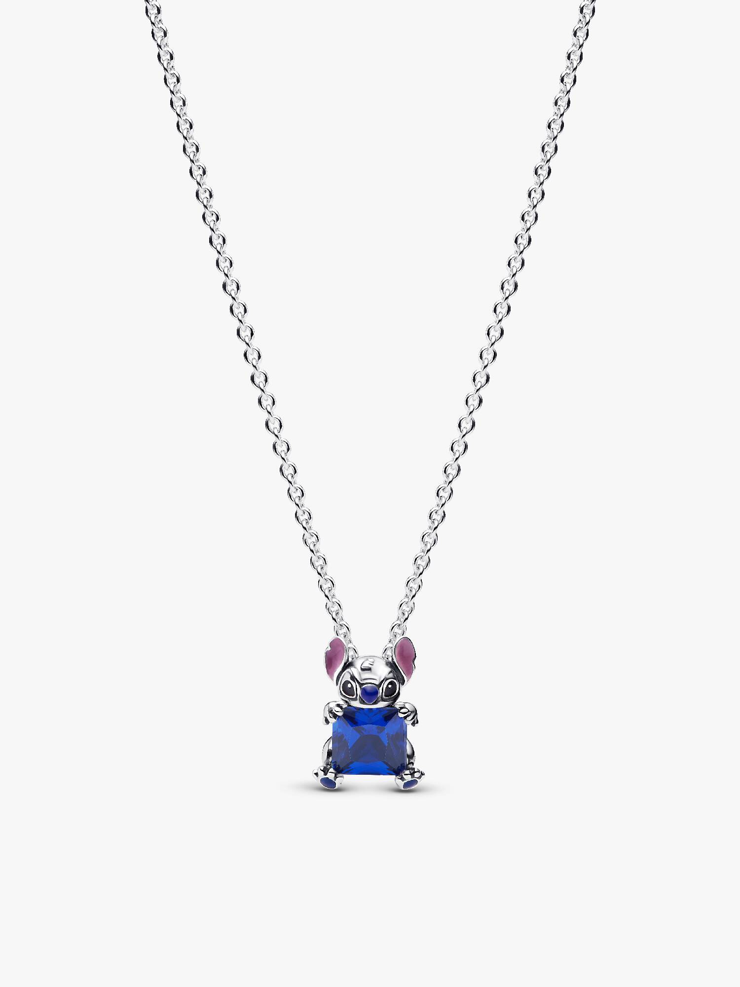 Disney Stitch collierhalsband med blå sten