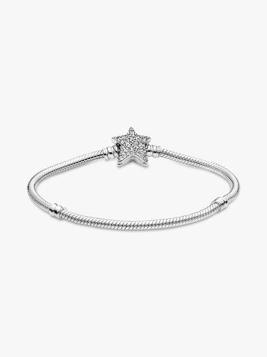 Pandora Moments ormkedjearmband med stjärnformat lås