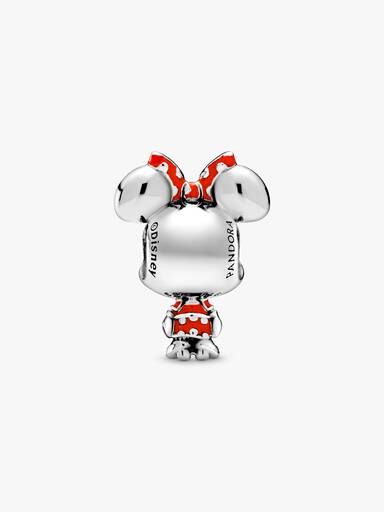 Disney Mimmi Pigg Prickig Klänning & Rosett Berlock