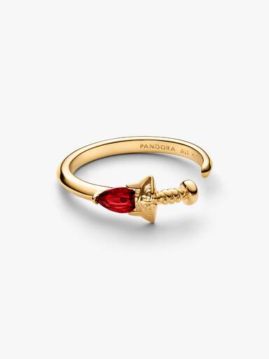 Disney Mulan öppen ring med svärdsmotiv