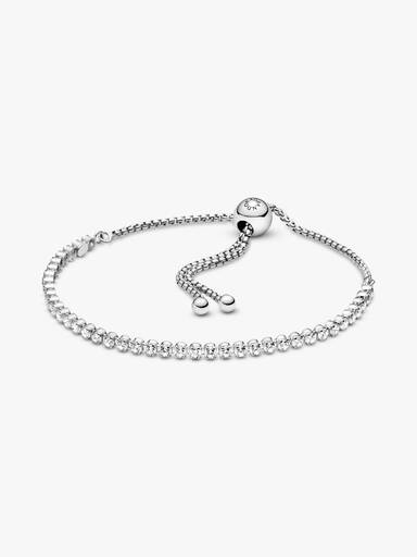 Glittrande tennisarmband