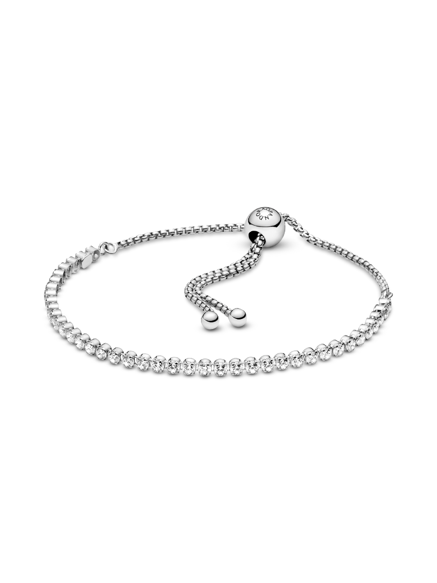 Glittrande tennisarmband