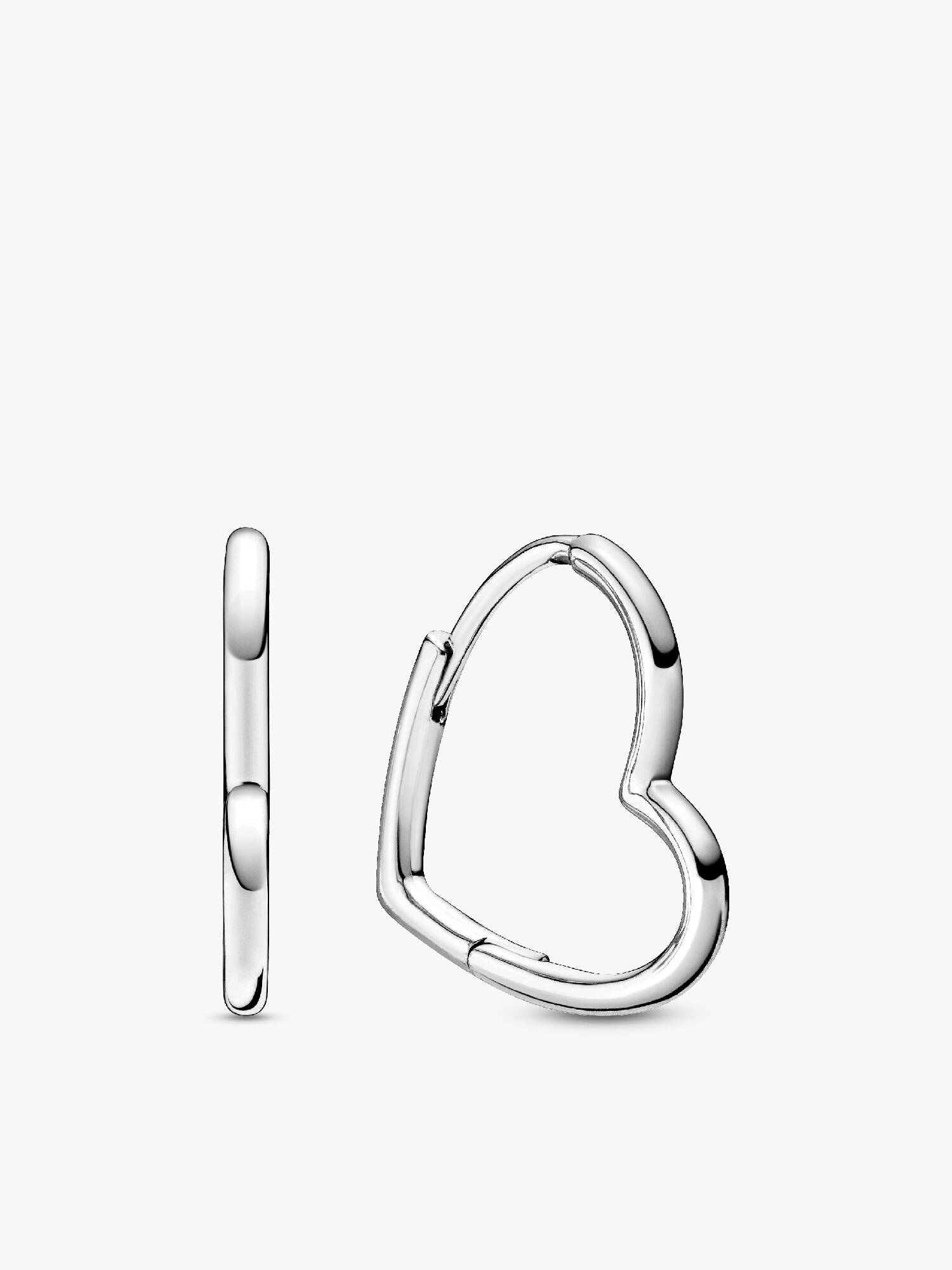 Asymmetriskt hjärtformade hoops