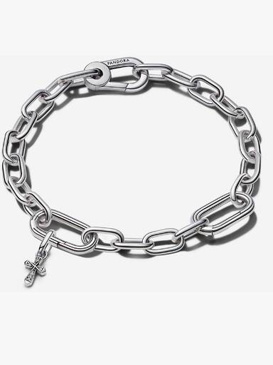 Pandora ME Glittrande Kors Set
