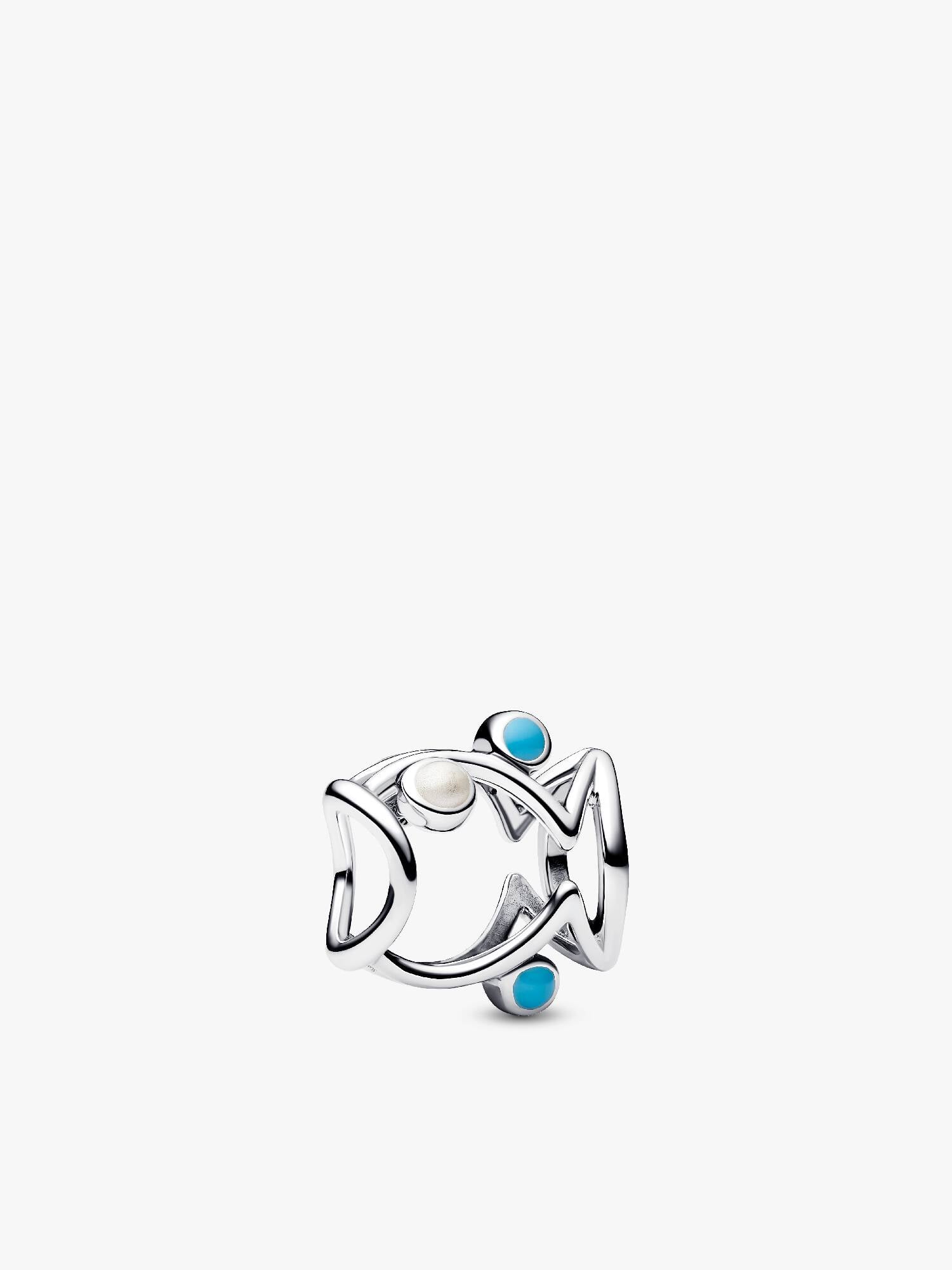Öppen berlock i sterlingsilver