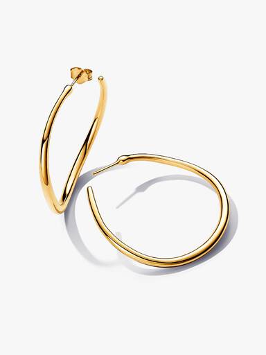 Organiskt formade 42 mm öppna hoops