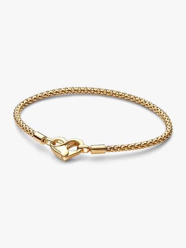 Strukturerat ormkedjearmband