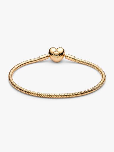 Pandora Moments ormkedjearmband med hjärtformat lås