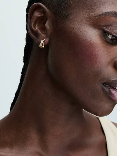 Pavéglittrande hoops