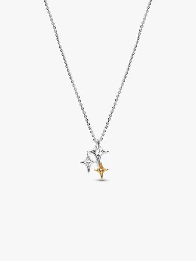 Halsband med tre stjärnformade hängen