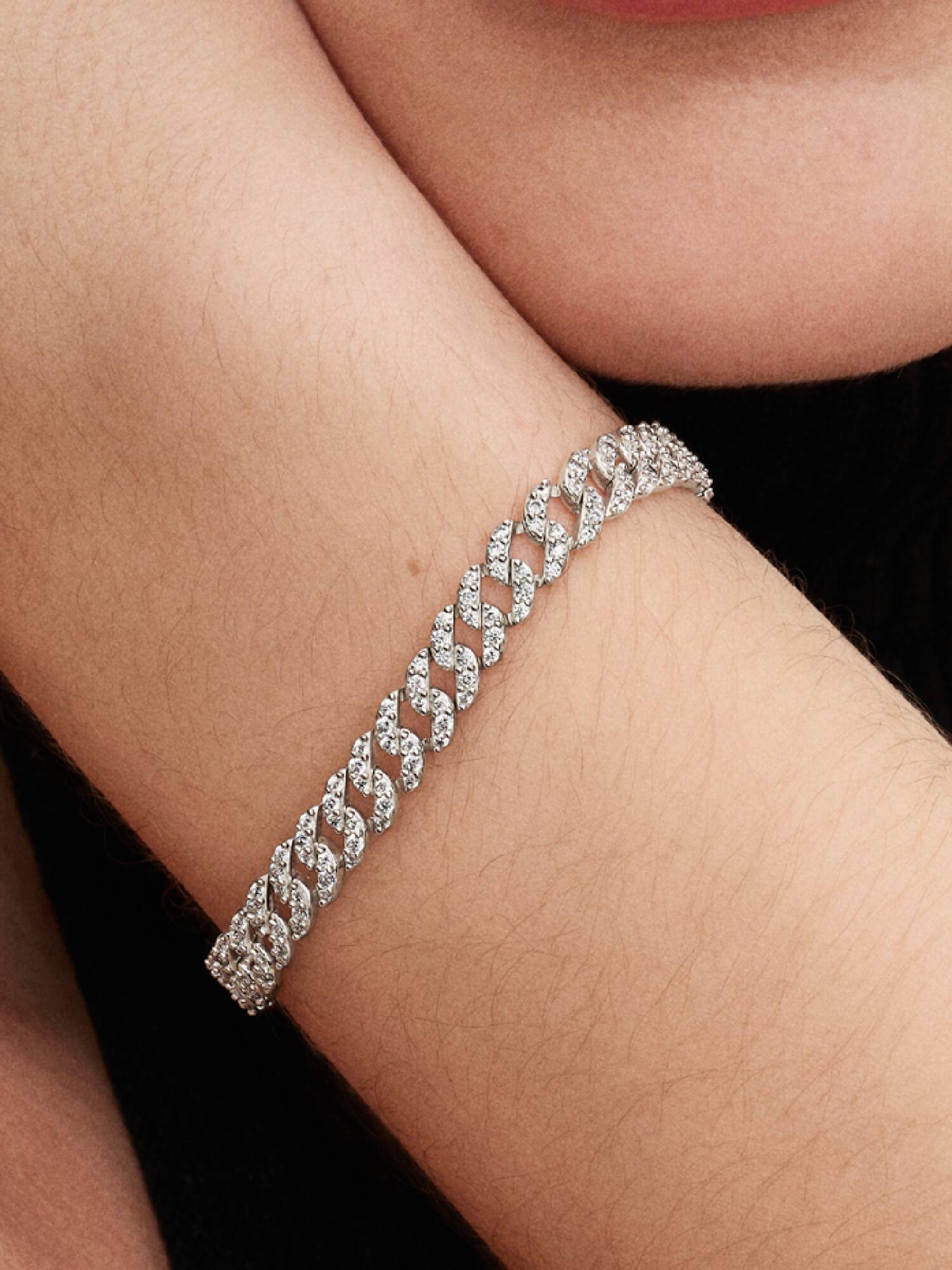 Pandora Timeless pavéglittrande kedjearmband