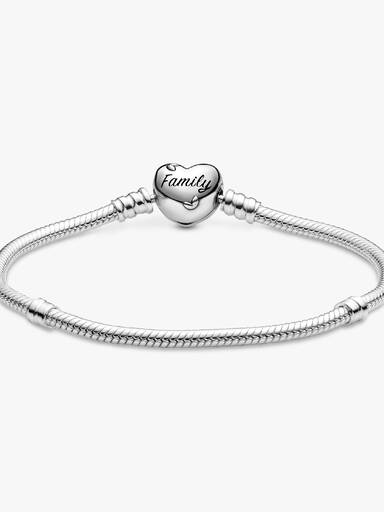 Pandora Moments ormkedjearmband med hjärtformat lås