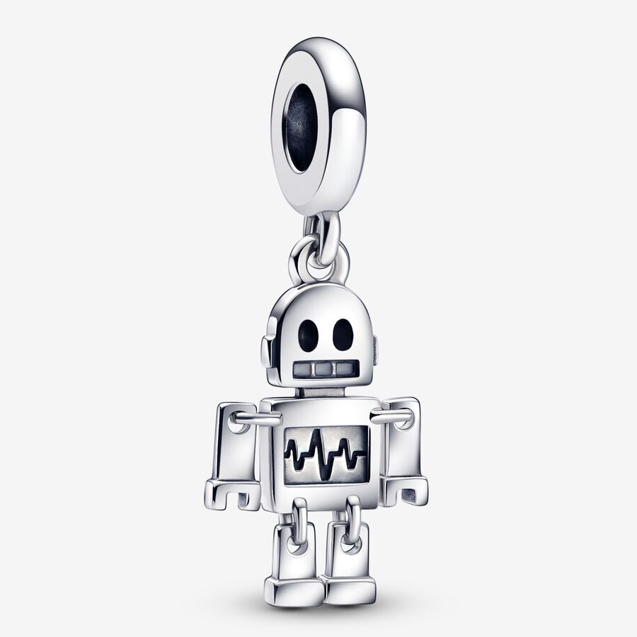 Bestie Bot Robot Dangle Charm image number 0