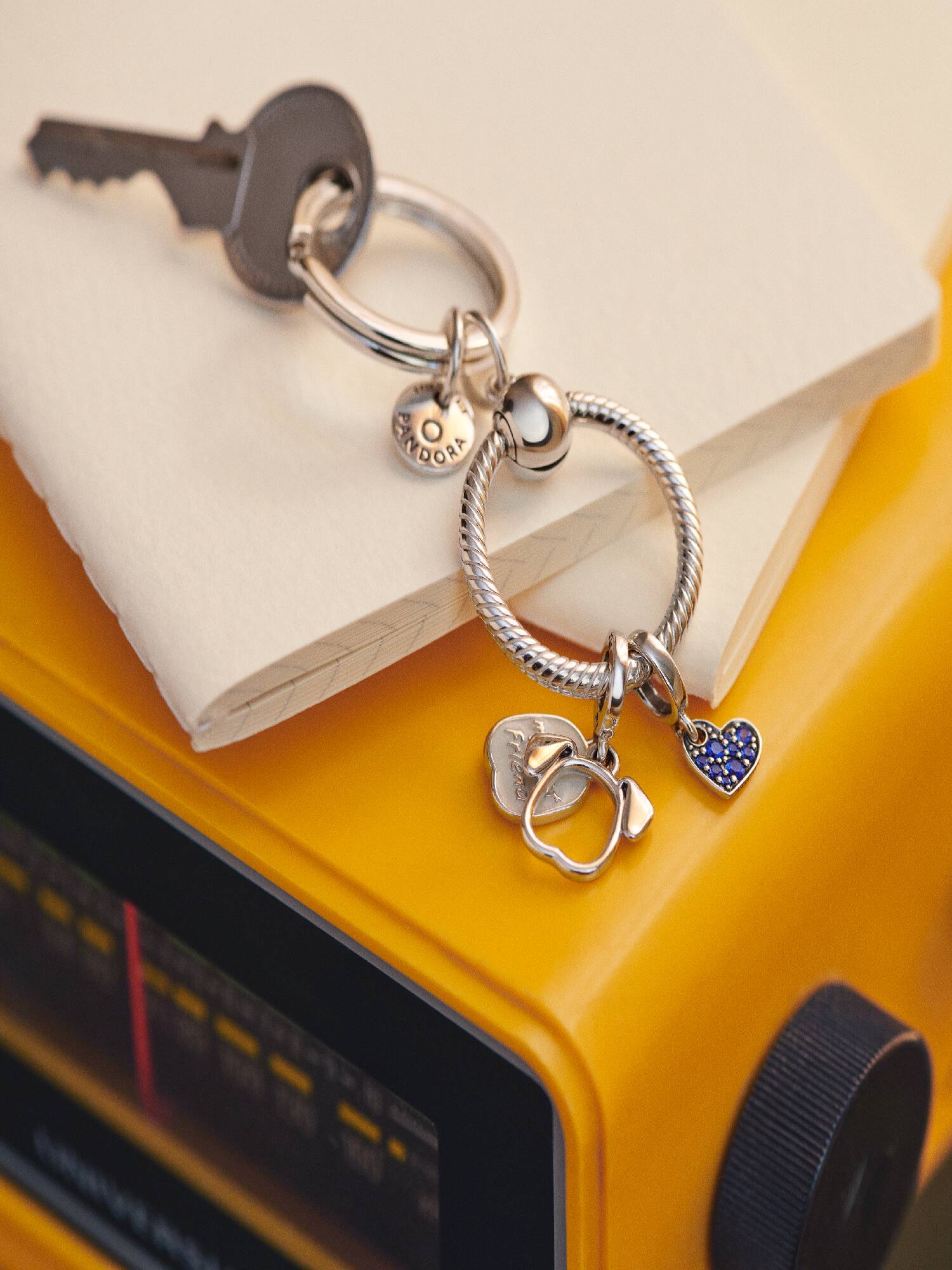 Pandora Moments nyckelringsberlock
