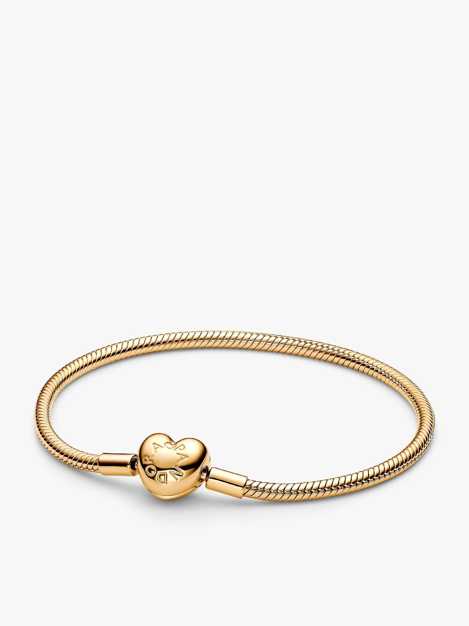 Pandora Moments ormkedjearmband med hjärtformat lås