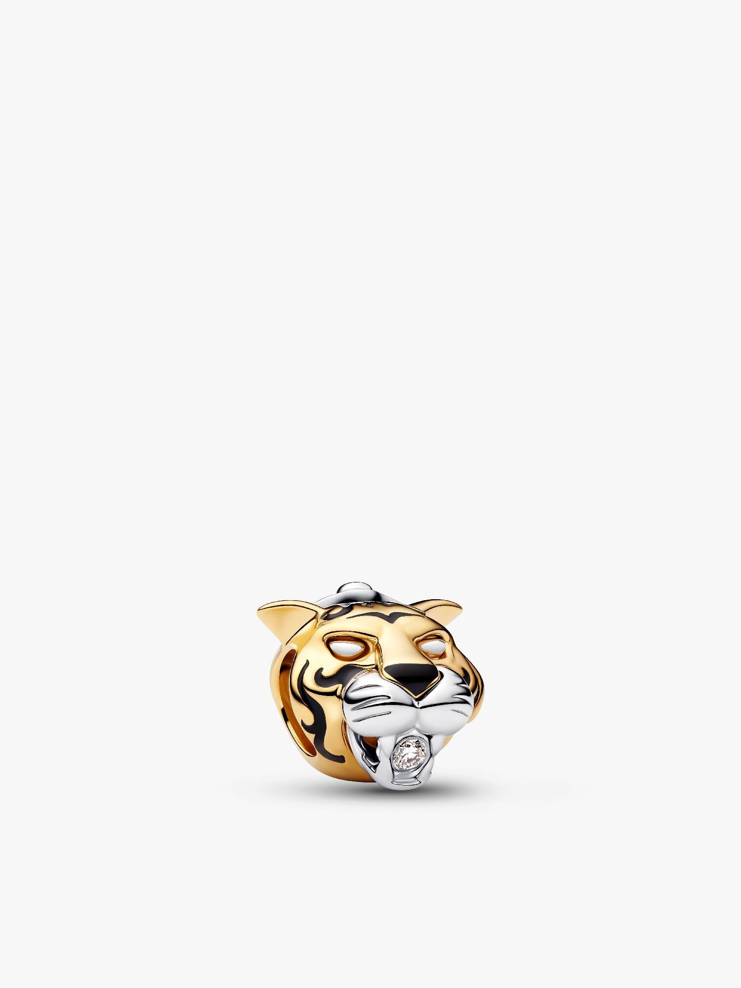Disney Princess-berlock med Jasmines tiger Rajah och Laboratorieskapad Diamant