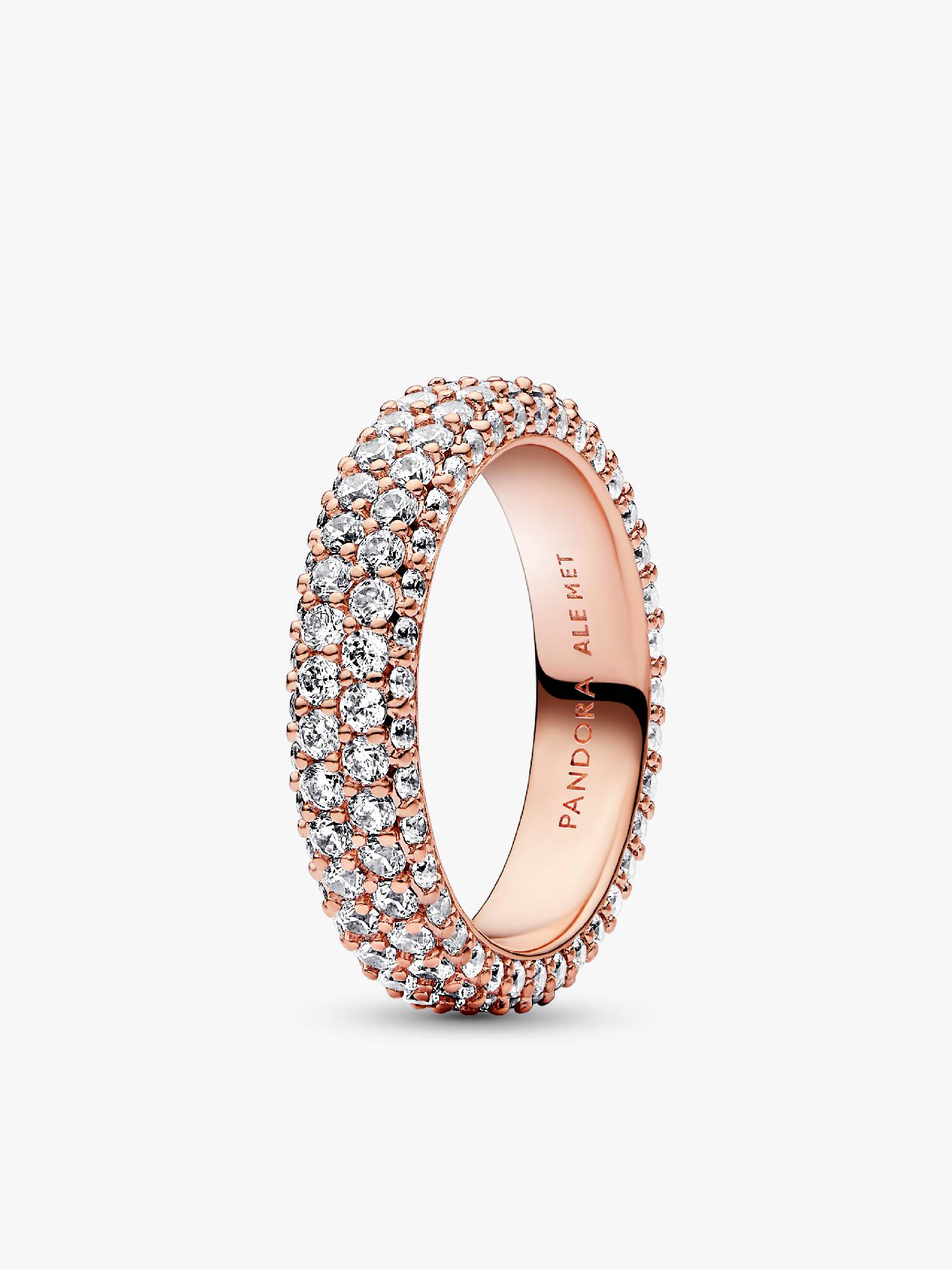 Pandora Timeless pavéprydd dubbelradig ring