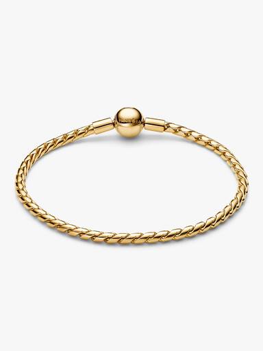 Kedjearmband med runt lås