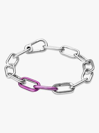 Pandora ME lila dubbel stylinglänk