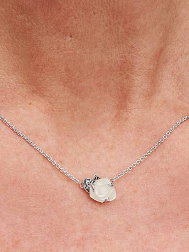 Collierhalsband Rose in Bloom