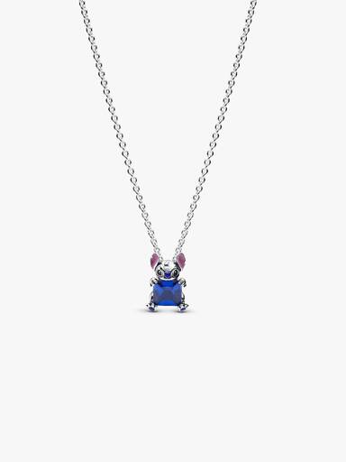 Disney Stitch collierhalsband med blå sten