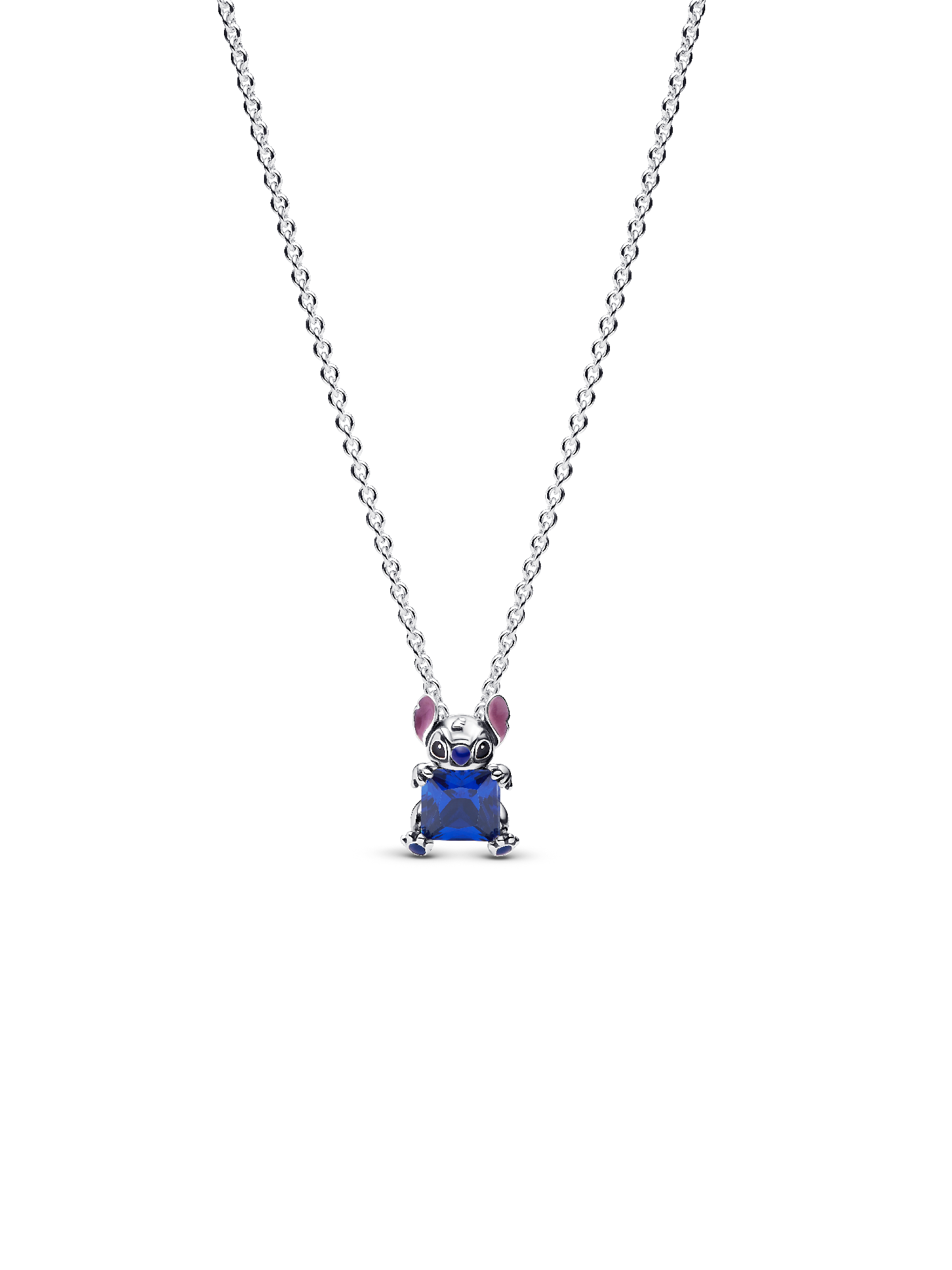 Disney Stitch collierhalsband med blå sten