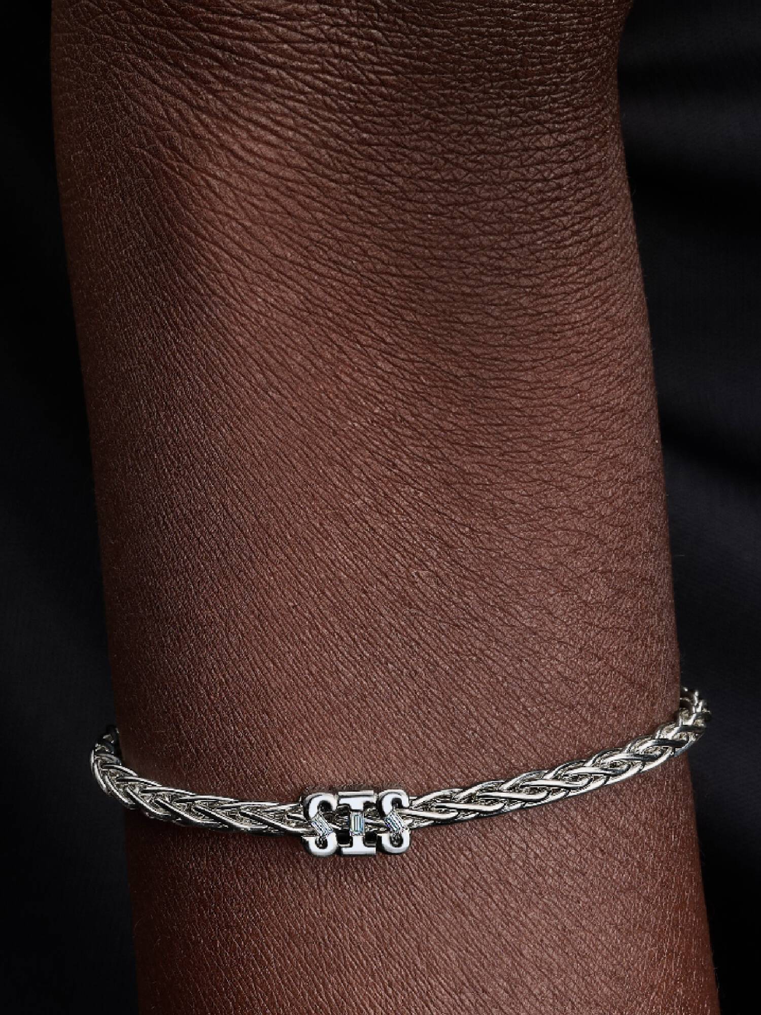 Glittrande berlock i sterlingsilver 