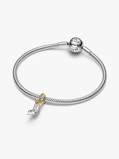 Disney Princess Cinderella sko-berlock med laboratorieskapad diamant