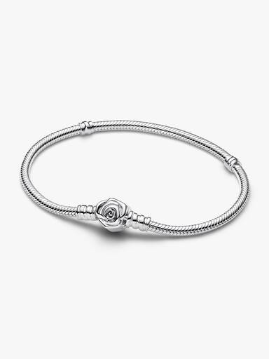 Pandora Moments ormkedjearmband Rose in bloom