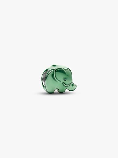 Miniberlock med grön elefant