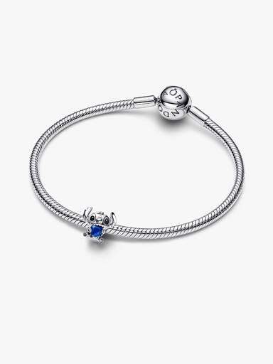 Disney Stitch blå hjärtberlock