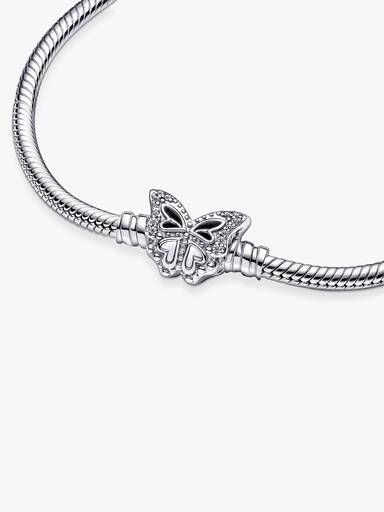 Pandora Moments ormkedjearmband med fjärilslås
