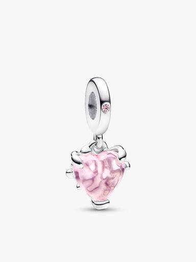 Rosa släktträd armband set