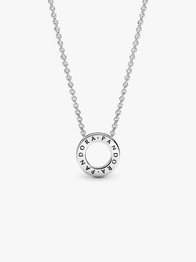 Collierhalsband med Pandoras logotyp