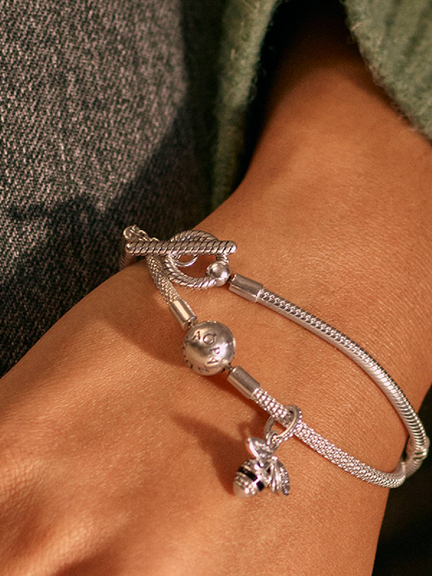 Pandora Moments T-stav Ormkedjearmband