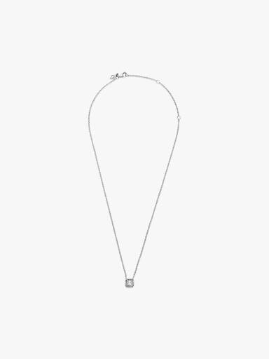 Kvadratisk Skimrande Halo Halsband