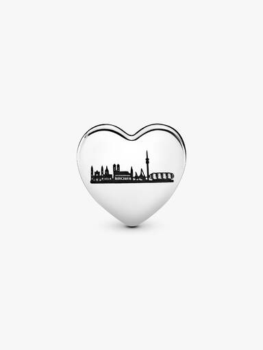 München Skyline Hjärta Berlock