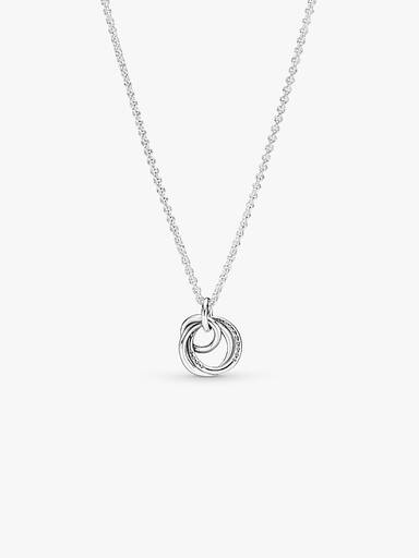 Halsband med rund hängberlock