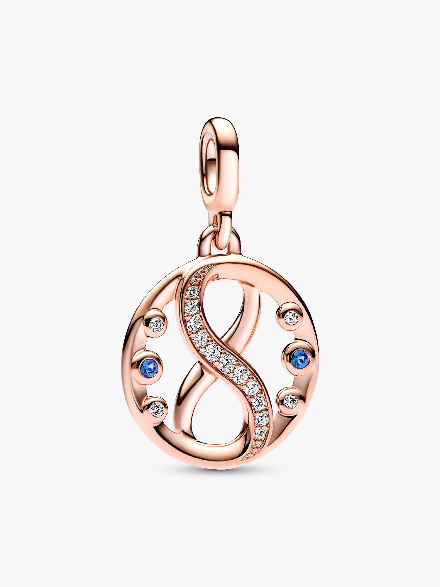 Pandora ME medaljong med evighetssymbol