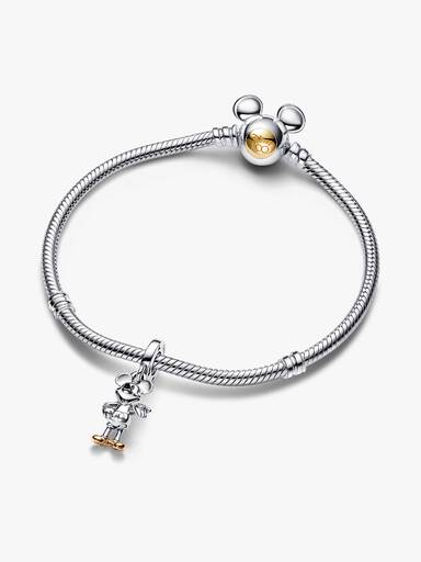 Disney 100th Anniversary Musse Pigg-berlock med Labodlad diamant