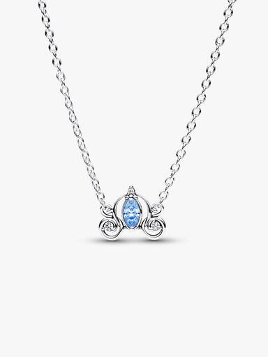 Disney Askungens vagn, halsband med hängsmycke
