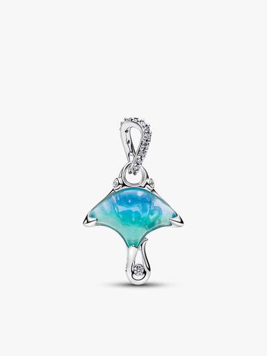 Smyckesset med rocka- och snäckcharms halsband