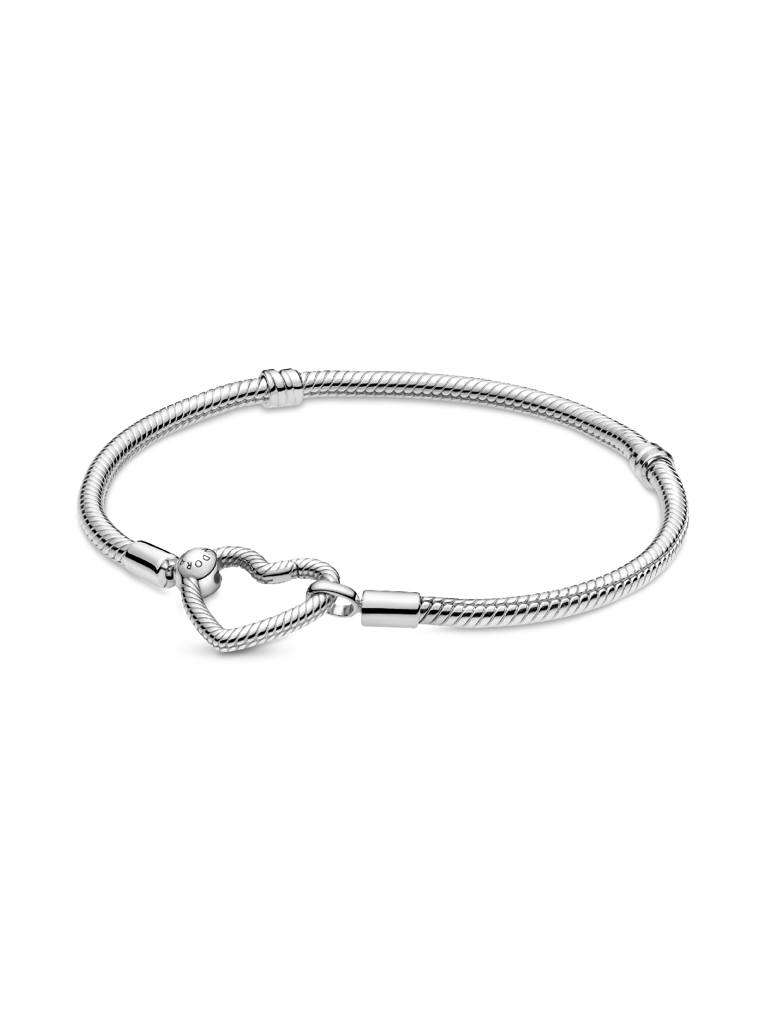 Pandora Moments ormkedjearmband med hjärtlås