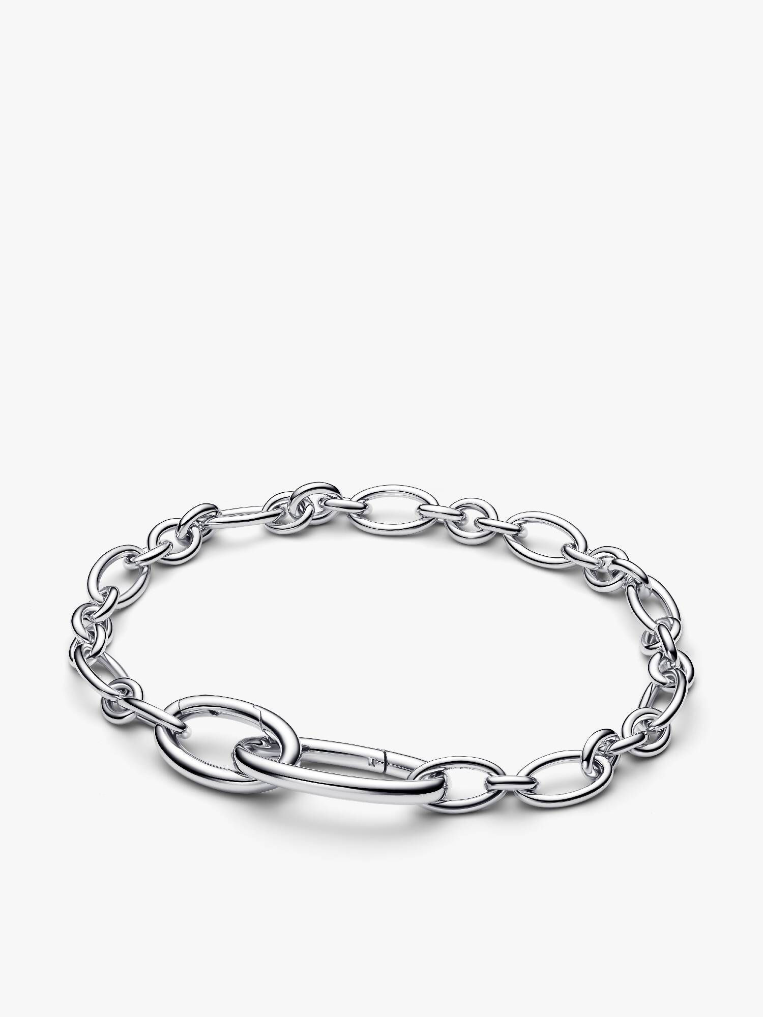 Öppningsbart ovalt länkkedjearmband