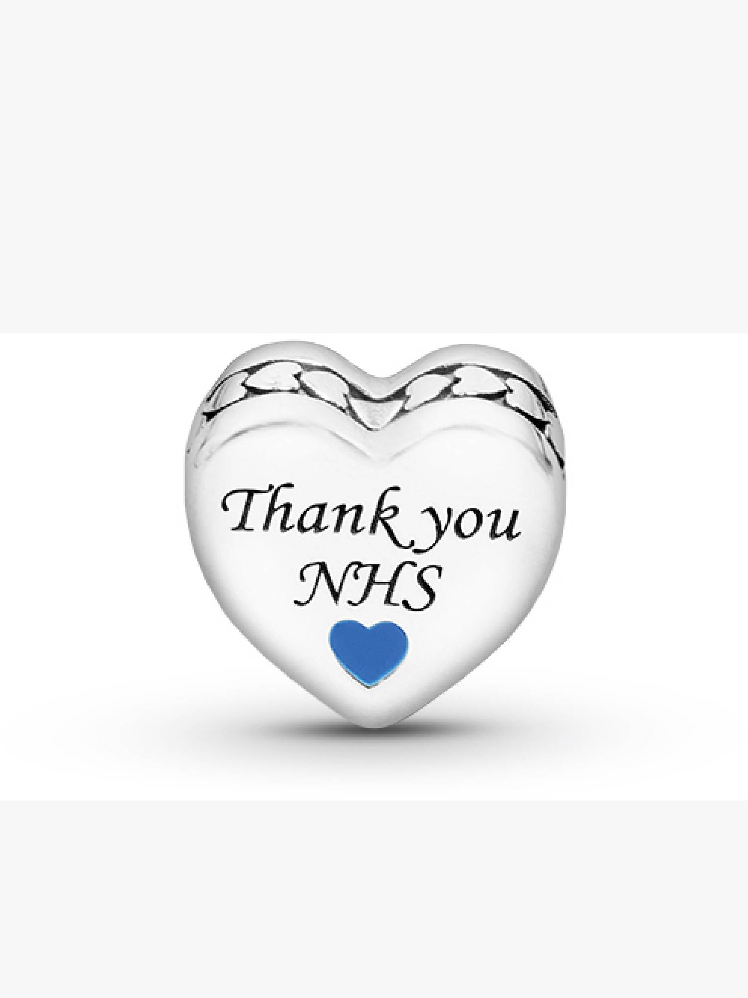 Thank You NHS, hjärtformad berlock