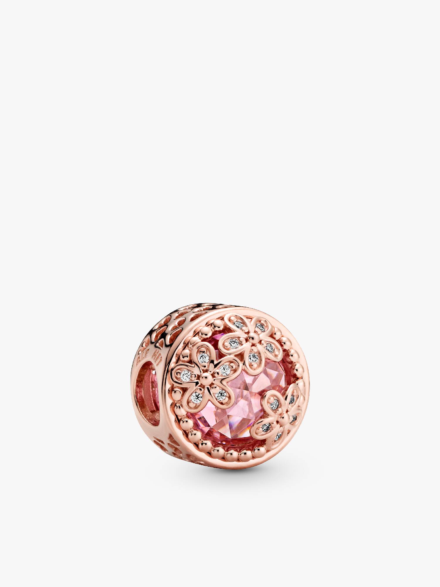 Glittrande rosa rusensköna, berlock